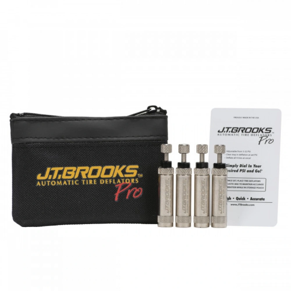 JT Brooks Tire Deflators Pro From 3-32 PSI